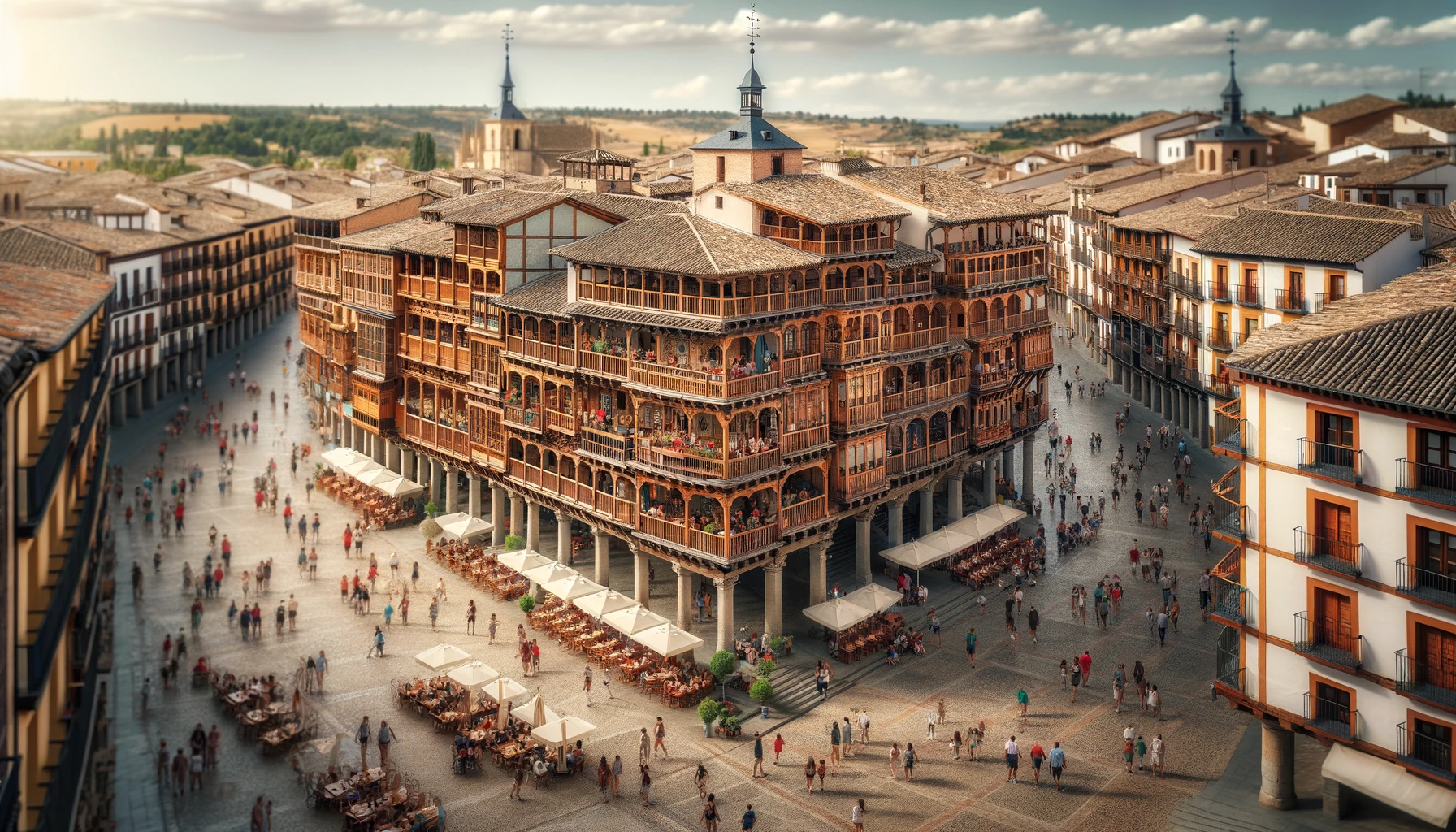 Un pueblo que busca elevarse por encima de su propia plaza